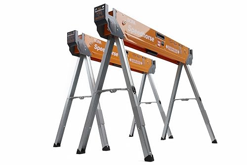 Bora Portamate Speedhorse Sawhorse (2-Pack) Heavy Duty Use If you are looking for a heavy-duty
