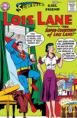 Superman's Girl Friend Lois Lane#4 book cover