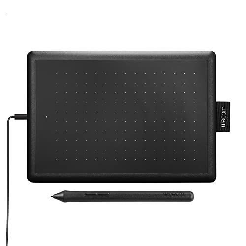 One by Wacom Small Drawing Tablet CTL472 for Beginners
