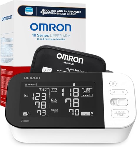 Omron 10 Series Wireless Upper Arm Blood Pressure Monitor
