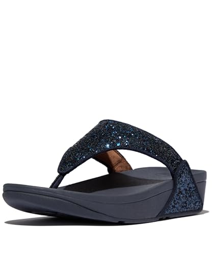 FitFlop Women's Flip-Flop, Midnight Navy, 9