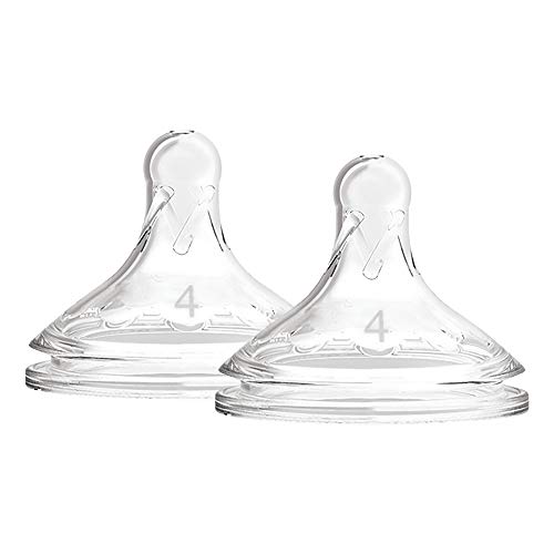 ⚡ BLITZDEAL (-57%) Dr. Brown's Silikon-Sauger mit breiter Öffnung, 4 + 9 Monate