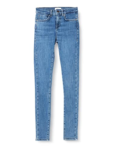 (-22%) ONLY Damen Onlpower Mid Push Up Rea2981k Noos Skinny Jeans, Lightbluedenim, M / 30L EU