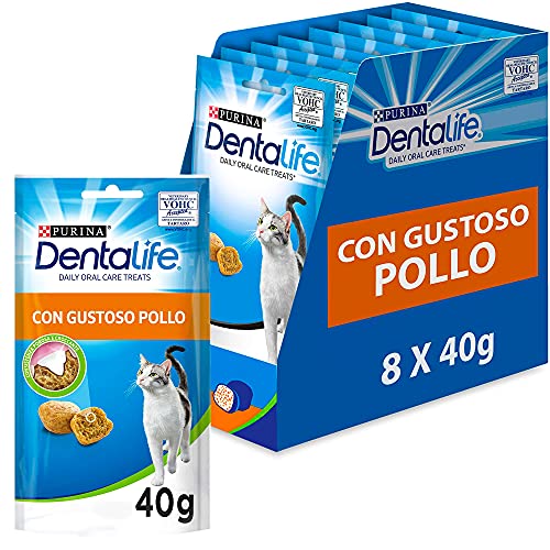 Purina DentaLife Snack Dental sabor pollo 8x40 g