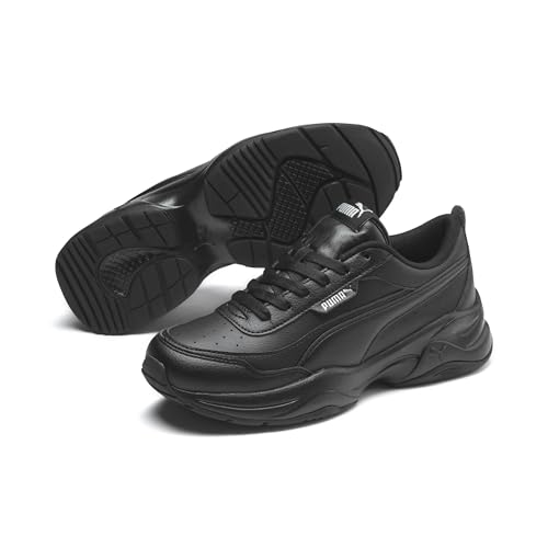 (-38%) Puma Women Cilia Mode Sneakers, Puma Black-Puma Silver, 40 EU