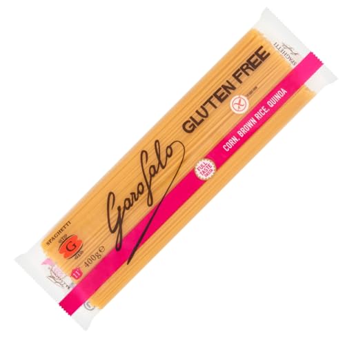 Garofalo Gluten Free Spaghetti Italian Dried Pasta, 400g - Suitable for Coeliac and Vegan diets