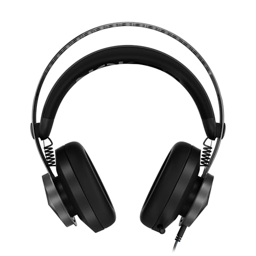 LenovoLegion H500 PRO 7.1 Surround Sound Gaming Headset, Noise-Cancelling Mic, Memory Foam &amp; PU Leather Earcups, St