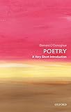 Poetry A Very Short Introduction Very Short Introductions English Edition
