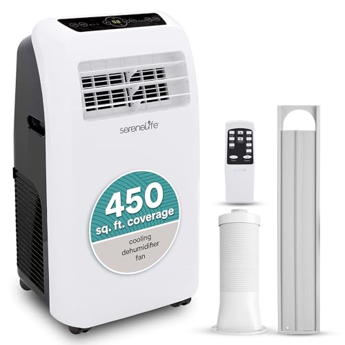 Amazon Basics Portable Air Conditioner With Remote Cools 400 Square Feet 10 000 Btu Pricepulse