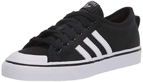 adidas Originals mens Nizza Sneaker, Core Black/Ftwr White/Ftwr White, 8.5 US