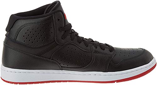 Nike Men's Jordan Access Basketball Shoes, Multicolour (Black/Gym Red-White 001), 11 UK
