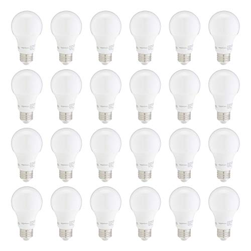 LED A19 light bulbs 60W equivalent 5000K 24 pack