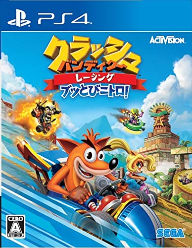 【PS4】プレイステーション4の名作・レーシングゲーム人気投票＆ランキング【RCG】　41位　クラッシュ・バンディクーレーシング ブッとびニトロ!の画像