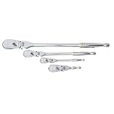 4-Piece Flex-Head 90-Tooth Ratchet Set - Image 1