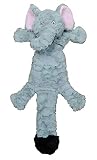 Jolly Pets Fat Tail Elephant Plush Squeaky Dog Toy, Small