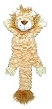 Jolly Pets Fat Tail Lion Plush Squeaky Dog Toy, Large