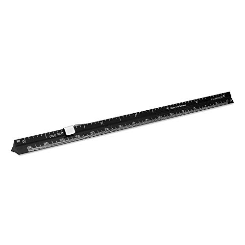 Alumicolor 3611-9 Aluminum Com...et Scale With Clip,6IN,Black