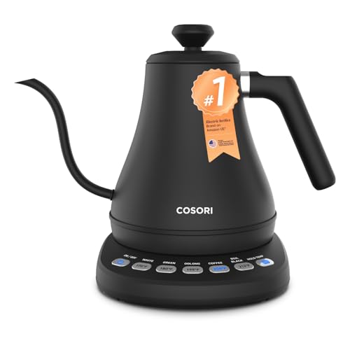 COSORI Electric Gooseneck Kettle with 5 Presets