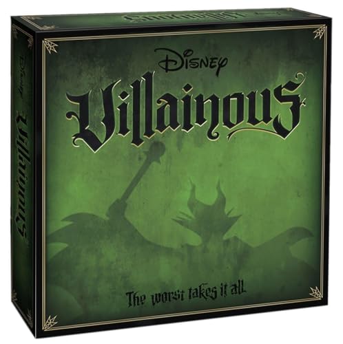 Ravensburger Disney Villainous The Worst Takes It All, Expandable Strategy Board Game, 2 to 6 Players, Ages 10 Years and Up