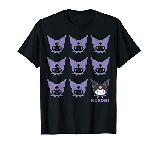 Kuromi Real T-Shirt - Unisex Kids Adult - Black - Short Sleeve - Cotton 100% - Small