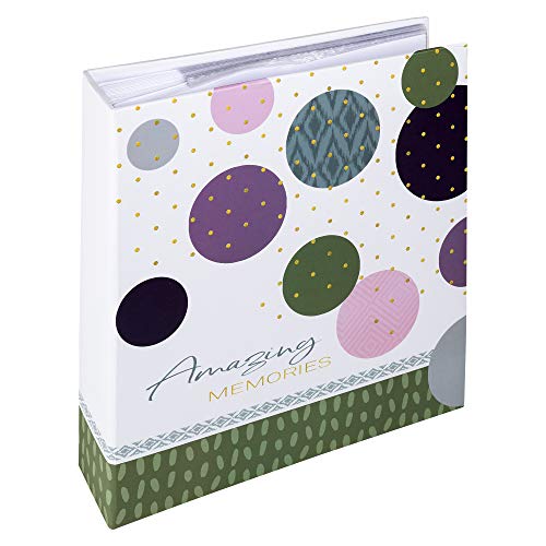 walther design Photo Album Green 200 Photos 13 x 18 cm Memo Album Amazing Memories ME-487-A
