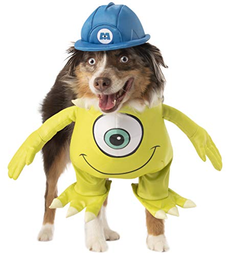 Disney Monster's Inc: Mike Wazowski Pet Costume for For Dogs or Cats by Rubies, Medium