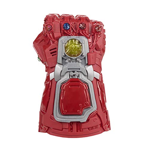 Marvel Studios Avengers Endgame Red Infinity Gauntlet Electronic Fist Roleplay Toy, Lights and Sounds, 5+ Years