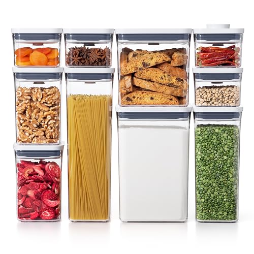 OXO Good Grips 10-Piece Airtight Food Storage POP Container Set