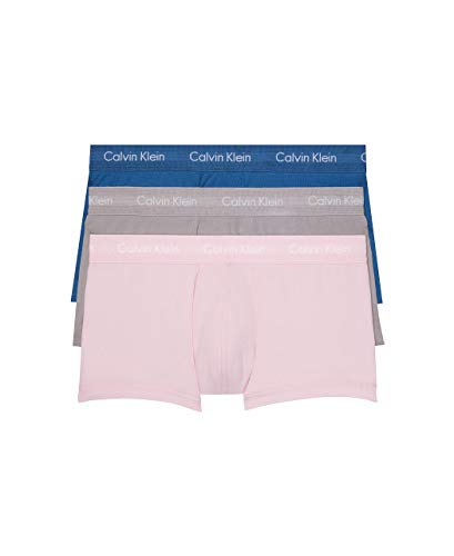 calvin klein men's cotton stretch multipack low rise trunks