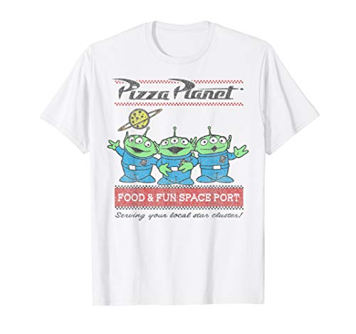 Disney Pixar Toy Story Pizza Planet Aliens T-Shirt