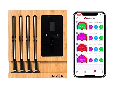 MEATER Block Premium Wireless Smart Meat Thermometer — 4 Probes