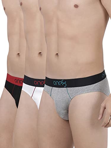 one8 by Virat Kohli Men's Brief (Pack of 3)