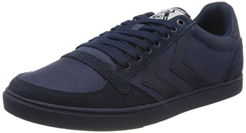 (-37%) hummel Unisex Slimmer Stadil Tonal Low Sneaker, Blue, Size 48