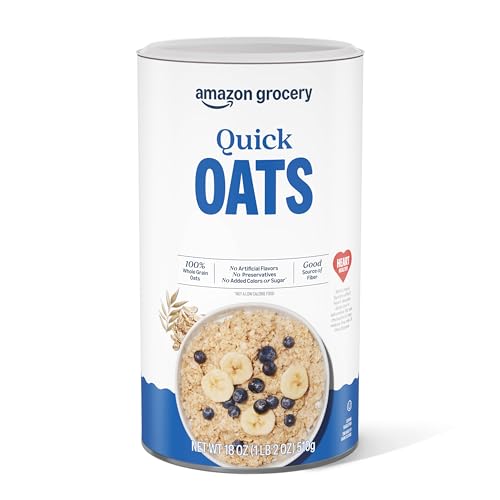 Amazon Grocery Quick Cook Oats 18 Oz