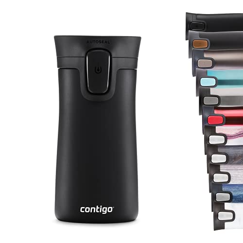 (-24%) Contigo Pinnacle Autoseal Thermobecher, Edelstahl-Reisebecher, Isolierbecher, auslaufsicher, Kaffeebecher to Go, Travel Mug mit Easy-Clean-Deckel, BPA-frei