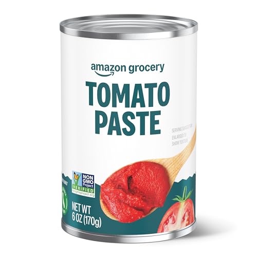 Amazon Grocery, Tomato Paste, 6 Oz (Previously Amazon Fresh, Packaging May Vary)