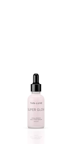 (-41%) Tan-Luxe - SUPER GLOW SERUM, Selbstbräunungsserum mit Hyaluron & Superfoods, 30ml – Für tägliche Anwendung, Hydrierend, Glättend, Vegane Formel, Natürlich strahlende Bräune