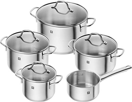 (-43%) ZWILLING Flow Kochtopf-Set 5-teilig, Induktion, Rostfreier Edelstahl