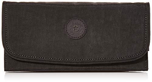 Kipling Women's Money Land Wallet, RFID Anti-Hacker Technology Wallet, Nylon Snap Wallet