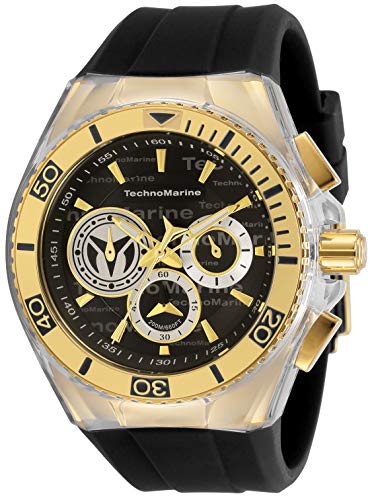 TechnoMarine Men's Cruise 46.65mm Stainless Steel (One Size, Multicolored)
