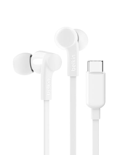 Belkin G3H0002btWHT Wired in Ear Headphone with Mic (White)