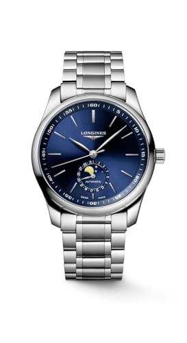 Buy Longines Master Automatic Moonphase Blue Dial Men's Watch L29094926, Modern at Amazon.in