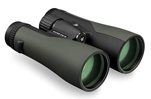 Vortex Optics Crossfire HD 12x50 Binoculars - HD Optical System, Tripod Adaptable, Rubber Armor, Waterproof, Fogproof, Shockproof, Included GlassPak - Unlimited, Unconditional Warranty