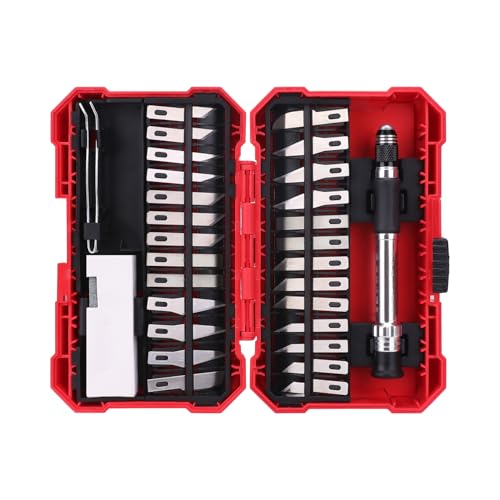 Amazon Basics 29-Piece Precision Hobby Knife Set for $8 + free shipping w/ Prime