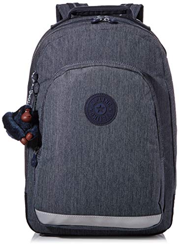 (-36%) Kipling CLASS ROOM Mittelgroßer Rucksack, Marine Navy (Blau)