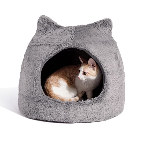 Best Friends by Sheri Covered Cat Bed