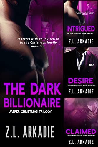 The Dark Billionaire Jasper Christmas Trilogy book cover