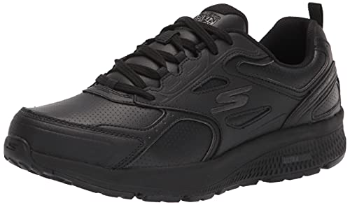 Skechers womens Consistent Sneaker, Black, 8.5 Wide US