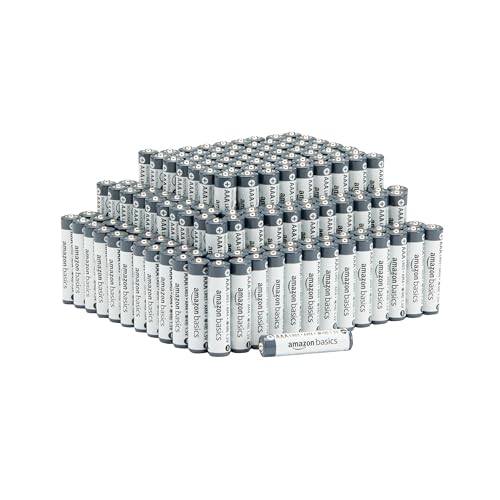 Amazon Basics 150 stuks industriële AAA-alkalinebatterijen, 1,5 volt, 5 jaar houdbaar
