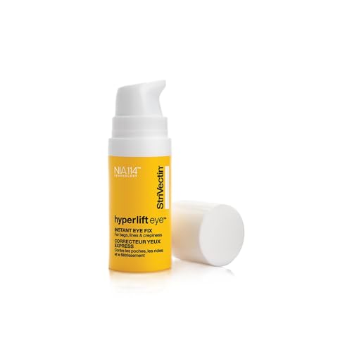 StriVectin Tighten & Lift Hyperlift Eye Cream Instant Eye Fix, Tightening Treatment for Bags, Lines and Crepiness, 0.34 Fl Oz,(Pack of 1)